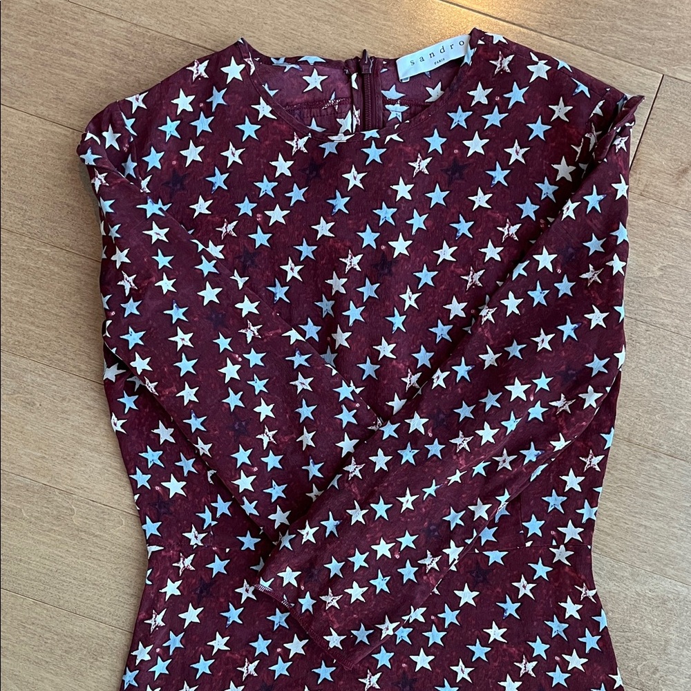 Sandro Star Ruffles Dress - Picture 10 of 11